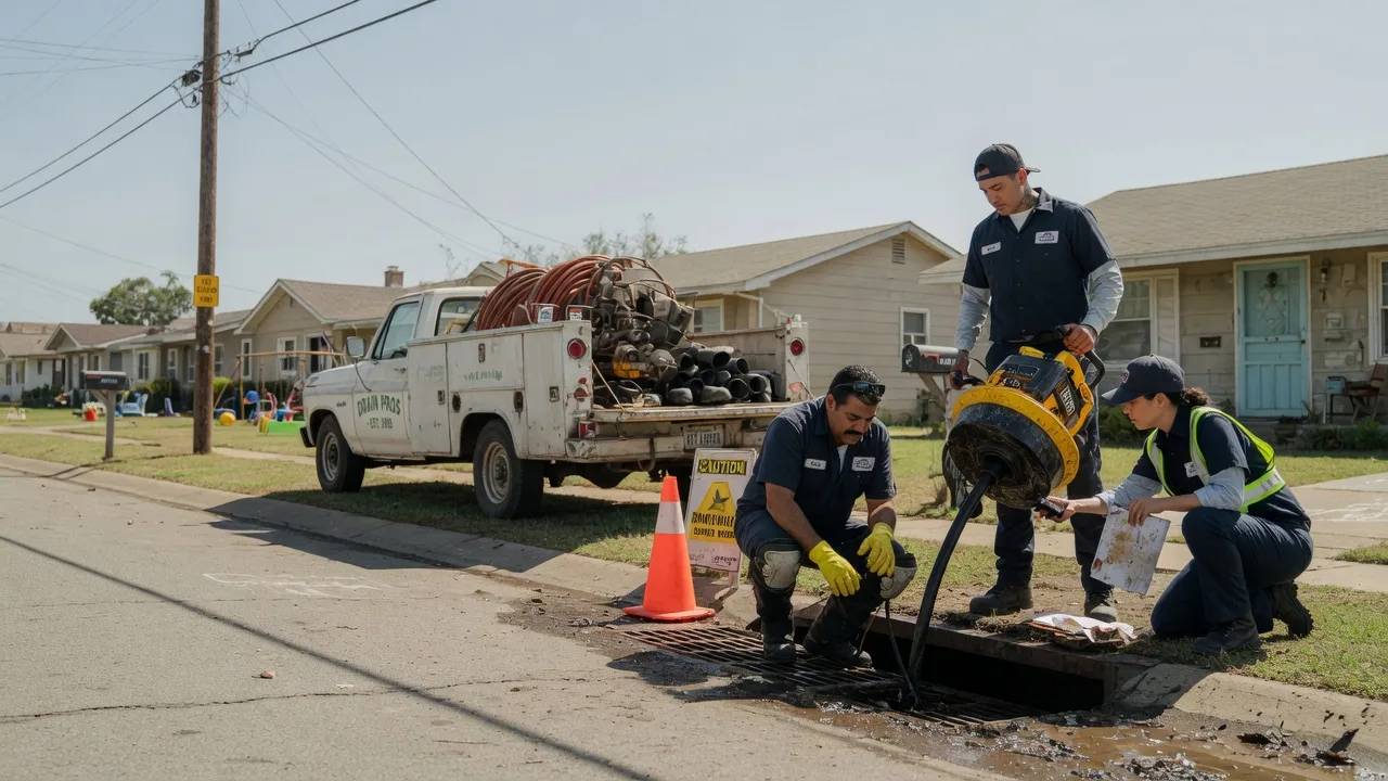 Drain Cleaning in Simonton, TX near me